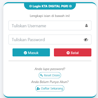 Register PGRI Sigi - Persatuan Guru Republik Indonesia Cabang Sigi